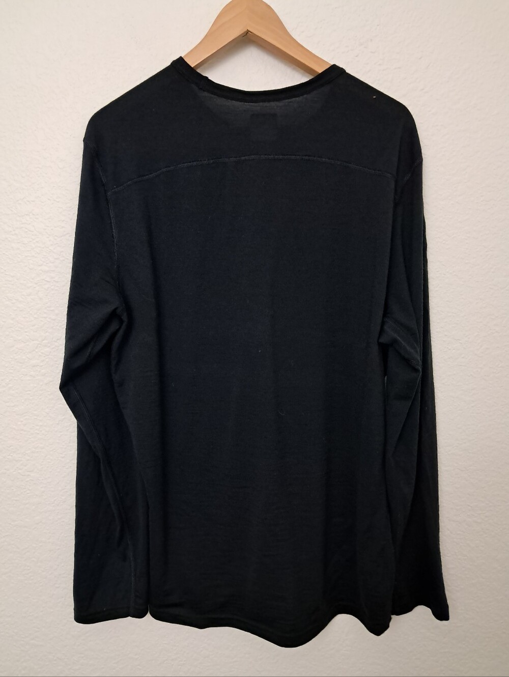 Icebreaker Bodyfit 200 Merino Wool Base Layer Long Sleeve Shirt Black Size XXL - Picture 3 of 8